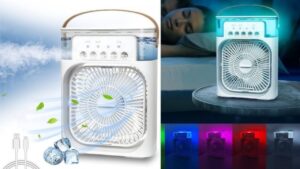 Vasukie Table Fan with Mist: A Budget-Friendly Cooling Solution
