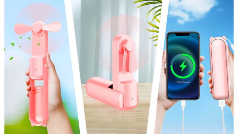 Gaiatop Mini Handheld Fan: A Travel Essential Now at 30% Off