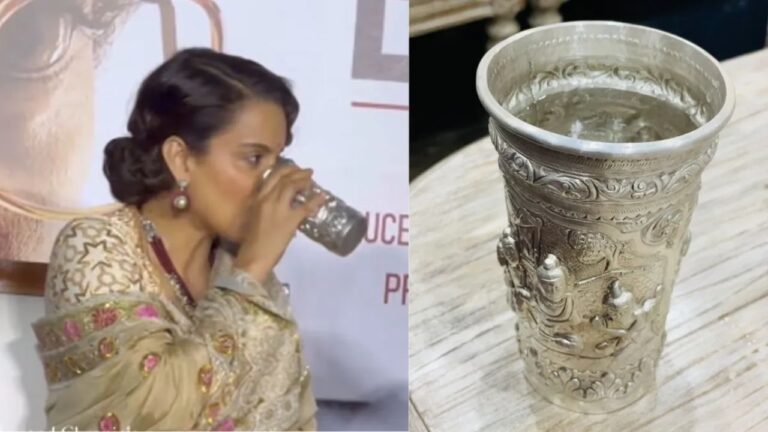 Kangana Ranaut’s Wellness Secret: Surprising Benefits of Silver Glass