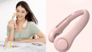 Stay Cool Anywhere: Refulgix Hands-Free Neck Fan at Lowest Price