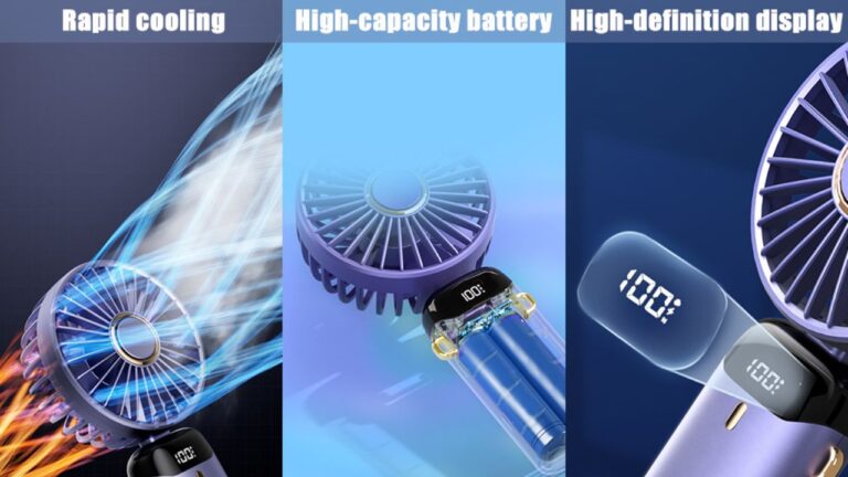 Perfect Summer Gadget: Get This 5-Speed Mini Fan at a Steal Price of Rs 587