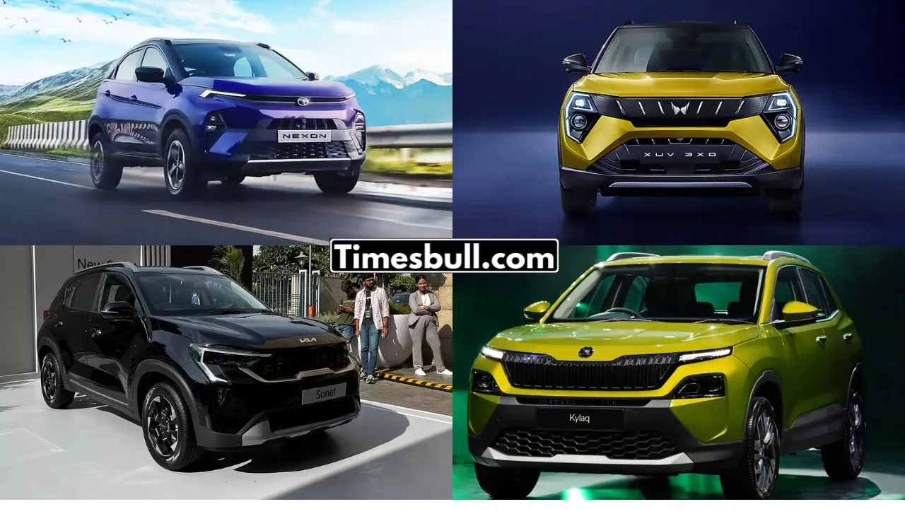 Top 5 Compact Suvs Under ₹ 8 Lakh