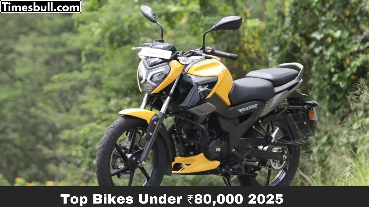 Top Bikes Under ₹80,000 2025 B