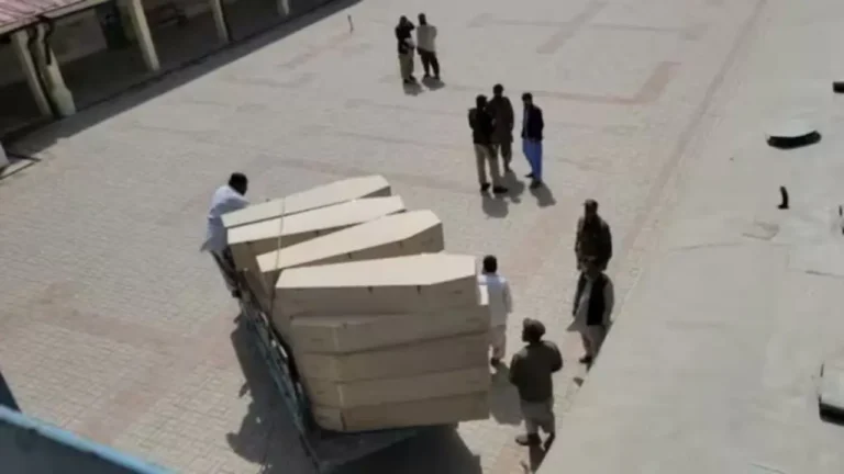 Train hijack Pakistan sent 200 coffins to Baloch