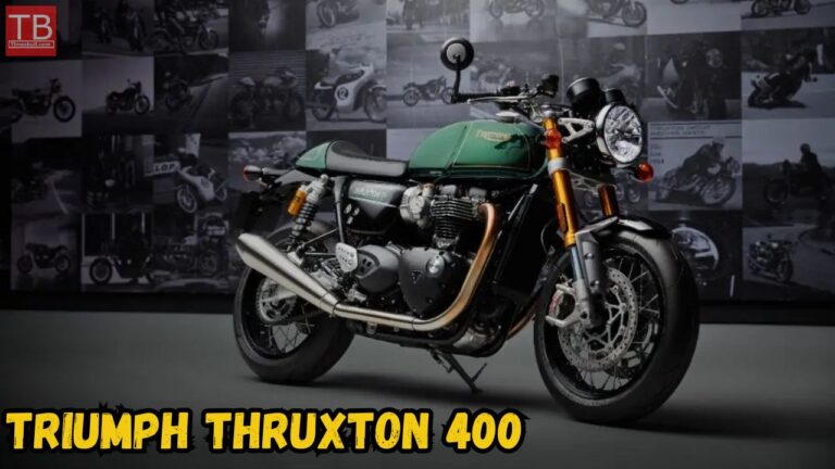 Triumph Thruxton 400: A Modern Bike With Affordable Price, Know Features
