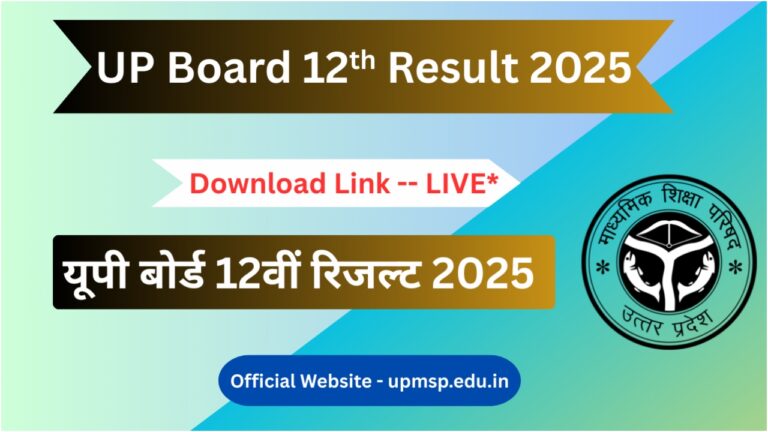 UP Board Result 2025