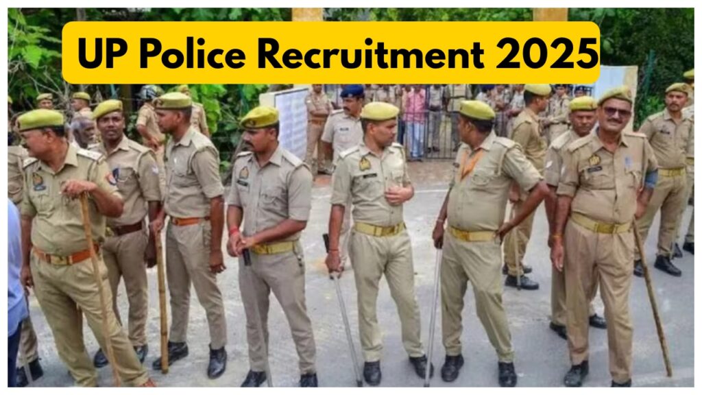 UP Police Recruitment 2025- 26,596 Posts, Recruitment Begins End of April! inside Full Details