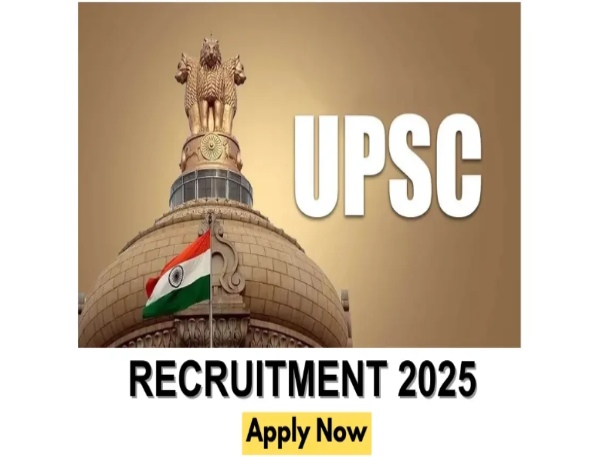 UPSC Recruitment 2025 apply at...