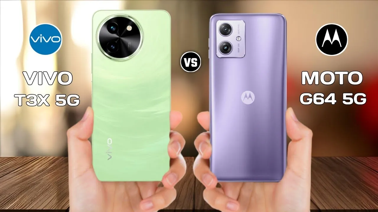 Vivo T3x 5g Vs Motorola G64 5g