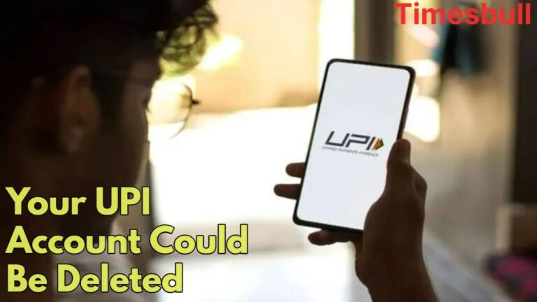Your UPI Account Could Be Deleted