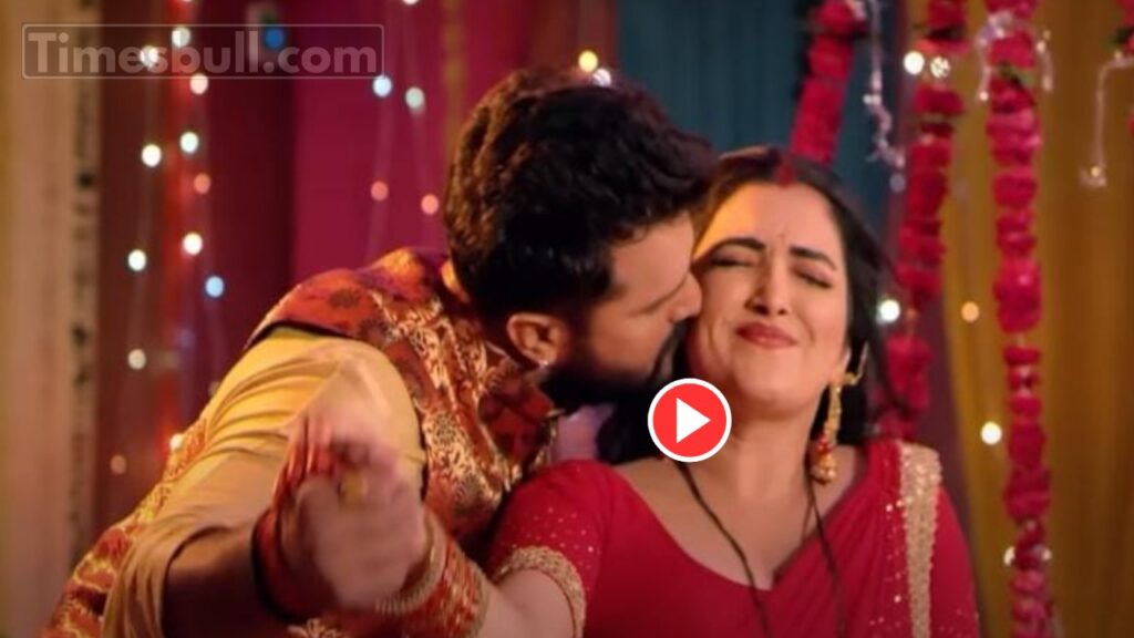 Bhojpuri Song : Aamrapali Dubey & Khesari Lal Yadav’s First Night Sizzling Romance ” Saree Ke Pleats” Fire On Youtube, Watch Now