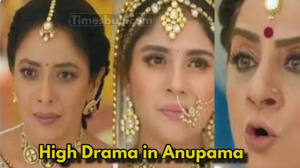 Anupama Big Twist: Anupama Faces the Ultimate Test – Apologize to Gautam or Let the Wedding Break?