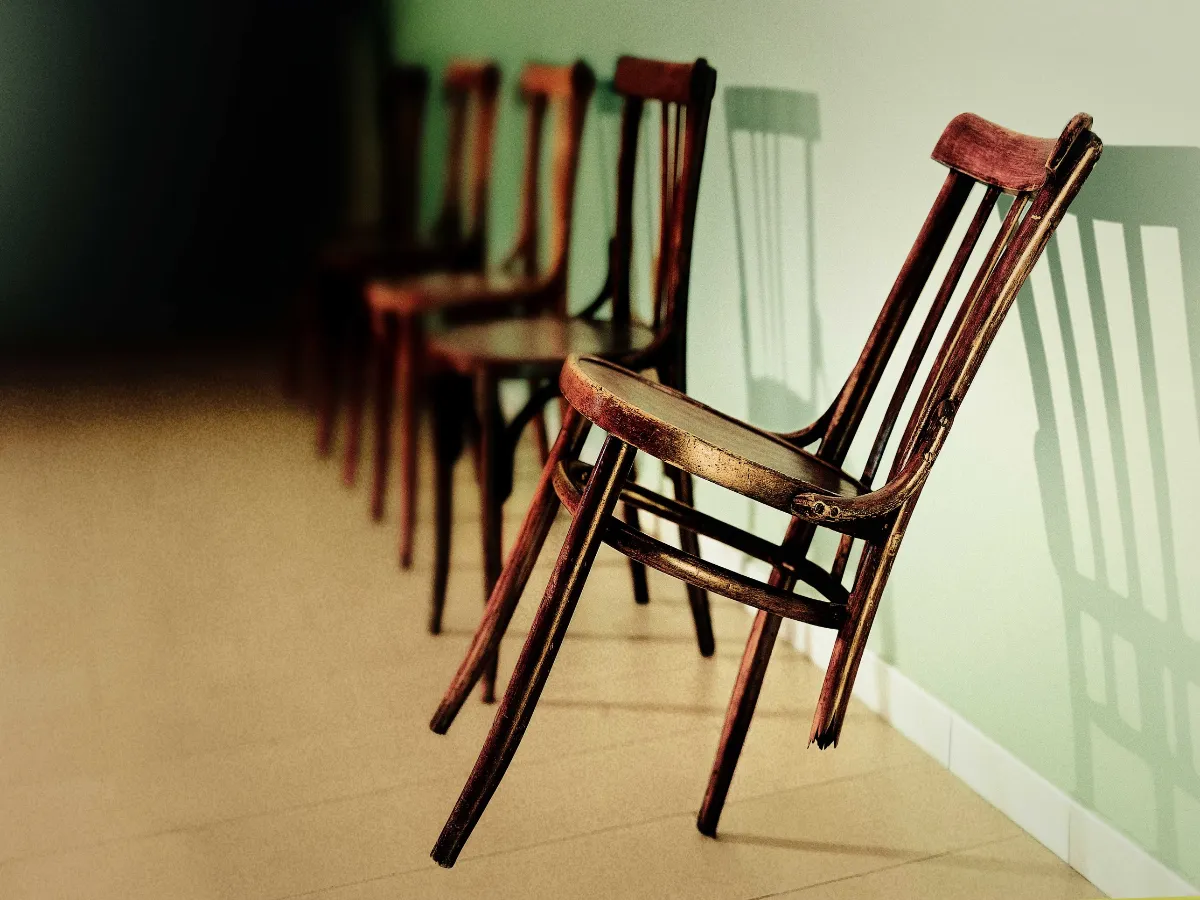 broken and old furniture