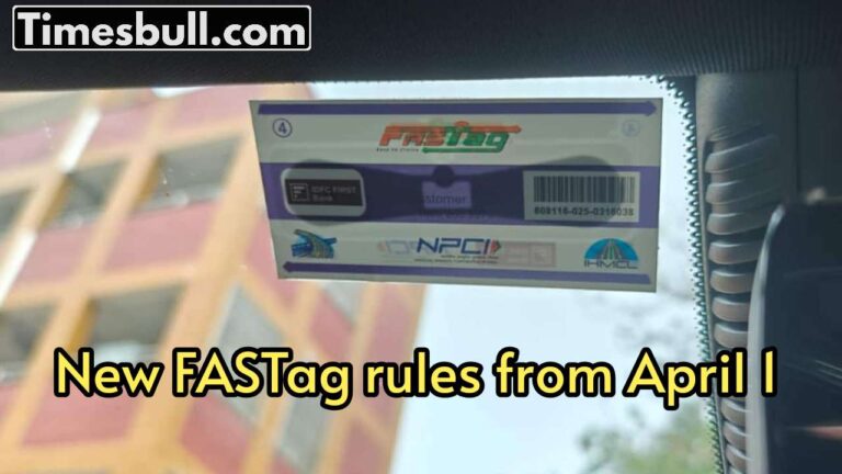 FASTag rules will change from April 1, know before it’s too late 