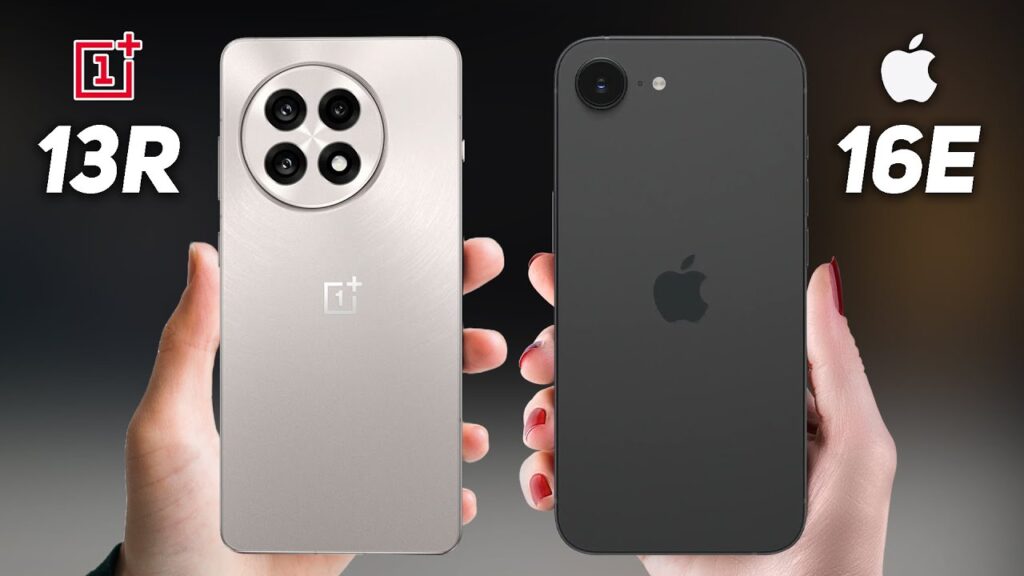 iPhone 16e vs OnePlus 13R