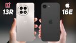 iPhone 16e vs OnePlus 13R