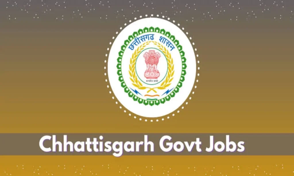 job in Chhattisgarh
