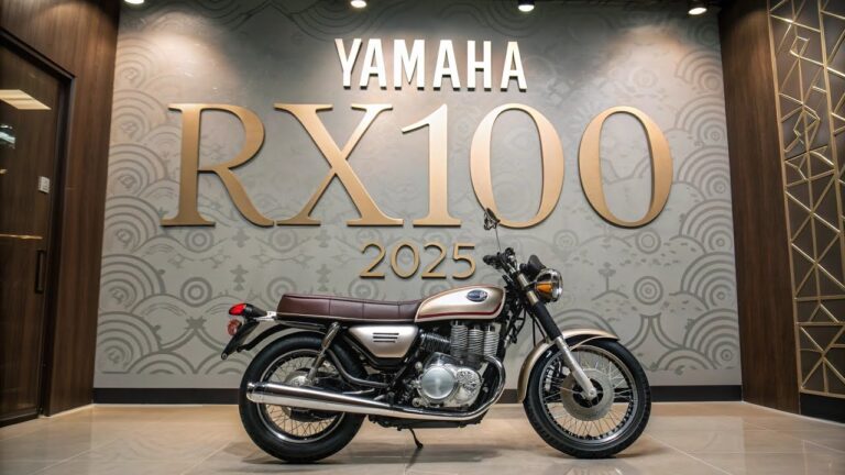 The Legend Returns Yamaha RX 100 2025 Redefines the Classic Ride