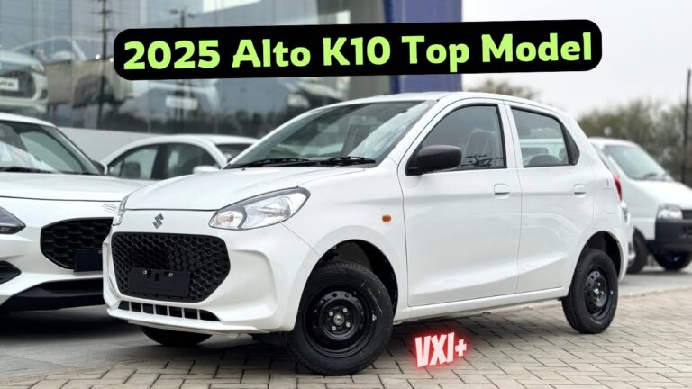 Maruti Alto K10 2025 A Compact Hatchback with Efficient Performance