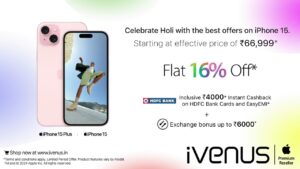 Grab the iPhone 15 at an Unbelievable Holi Offer