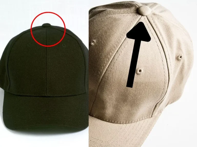 purpose of button on hat