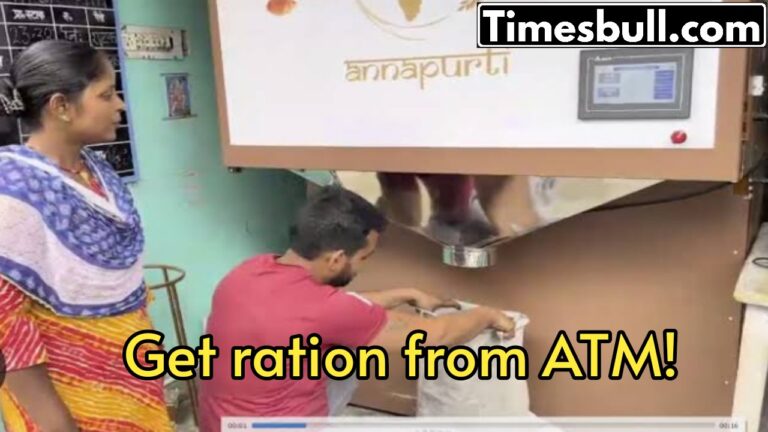 No more standing in long queues for government ration, everybody will get food grains from ATM