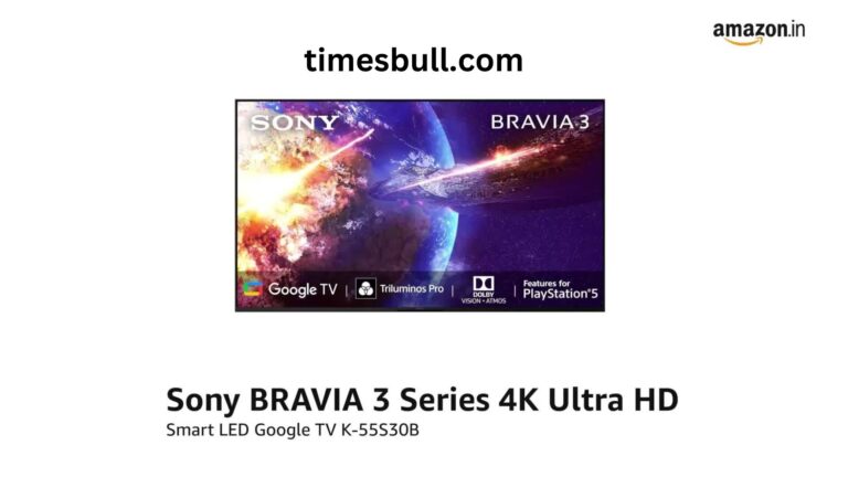 Price Drop on Sony BRAVIA 3 Series 139 cm Enjoy up to 42% discount on Amazon. Check Details