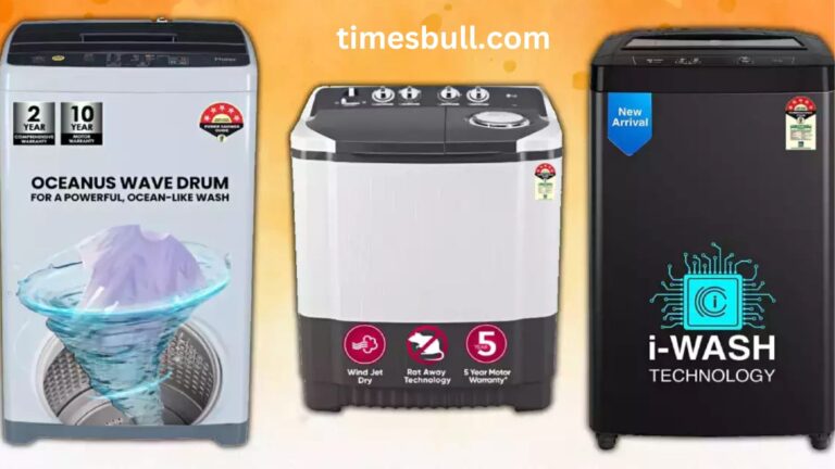 Amazon Best Deal Up to 45% off semi-automated washing machines are offered