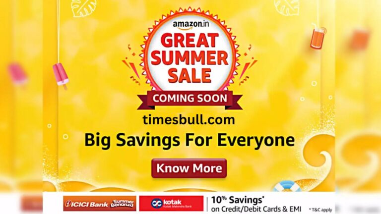 Amazon Great Summer Sale 2025 Starts May 1st – Big Discounts on Electronics, Laptops & More
