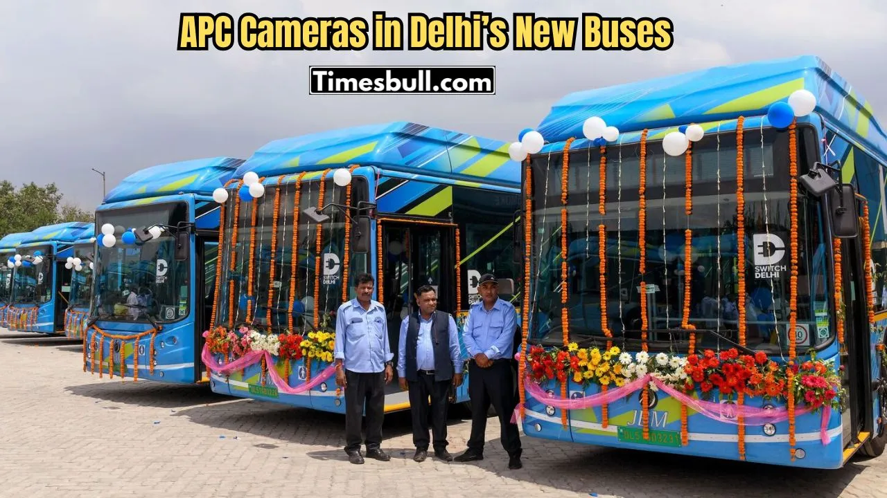 APC Cameras in Delhi’s New Buses
