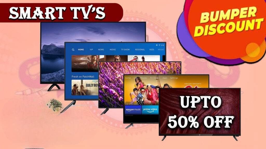 Amazon TV Bumper Sale : Up to 60% Off, Interest-Free EMIs, and Exchange Bonuses on Samsung, LG & More