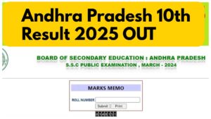 Andhra Pradesh 10th Result 2025 OUT – How to Check via WhatsApp & LEAP App?