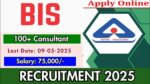 BIS Consultant Recruitment 2025