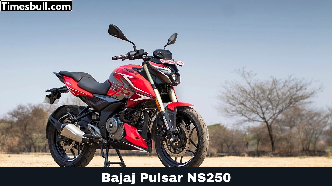 Bajaj Pulsar NS250: Sporty Design...