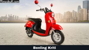 Benling Kriti: Affordable Electric Scooter with Good Range and Easy EMI