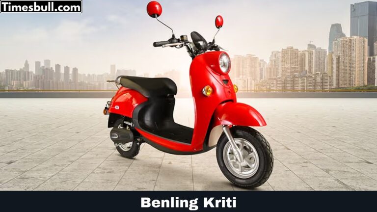 Benling Kriti: Affordable Electric Scooter with Good Range and Easy EMI