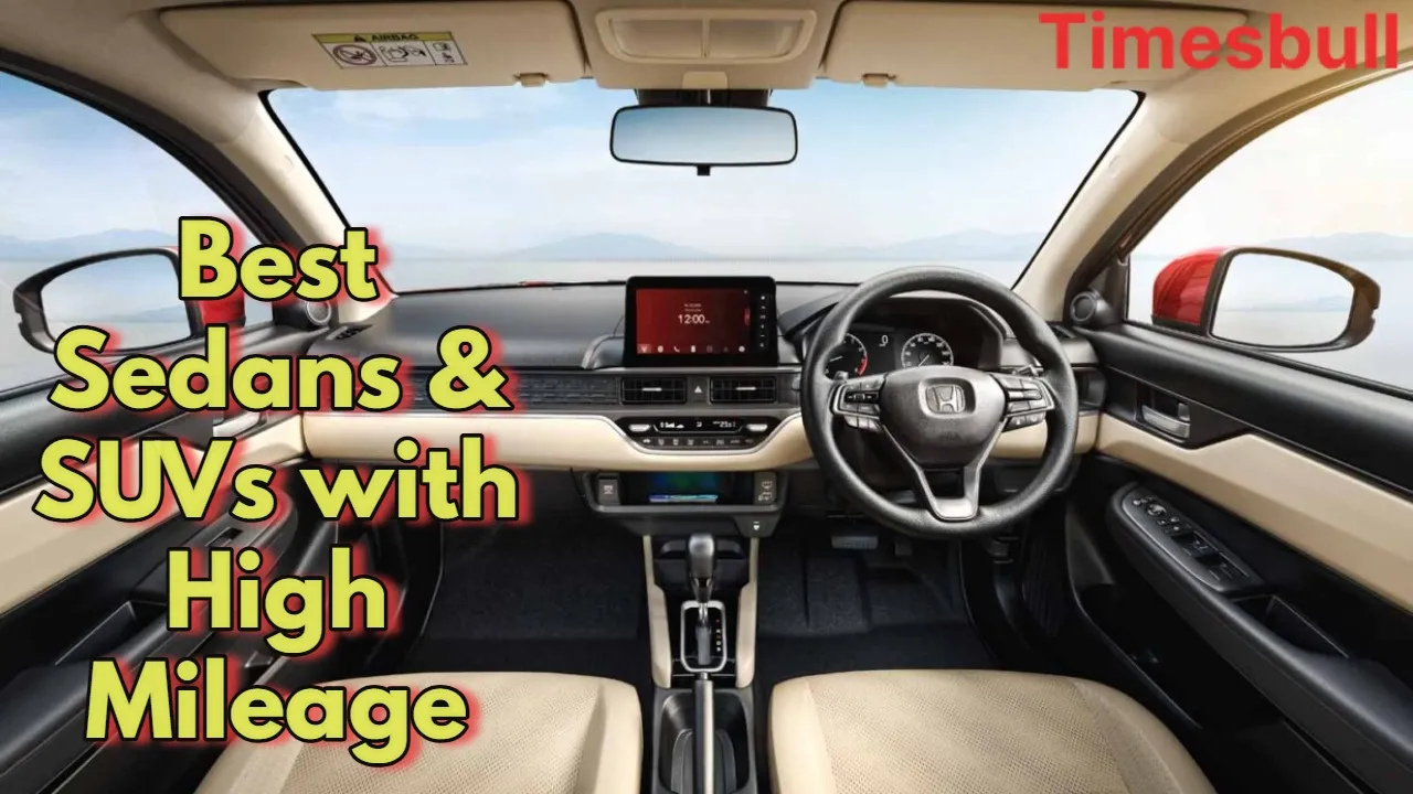 Best Sedans & Suvs With High Mileage