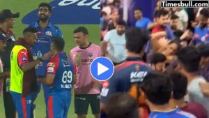 IPL 2025: Woman Beats Up Man, Chaos Erupts During DC vs MI Match–Watch the Shocking Incident