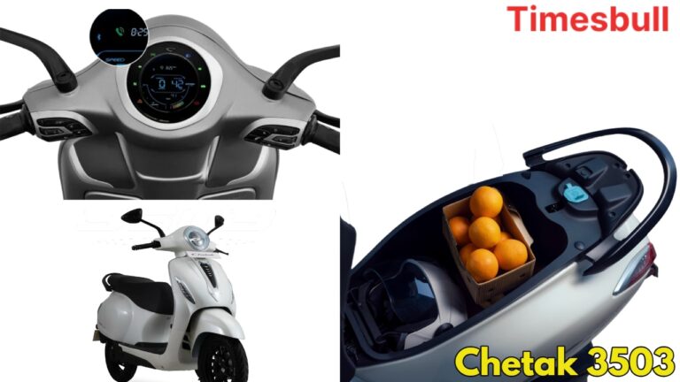 Bajaj Chetak 3503 Launched at ₹1.10 Lakh, Cheapest Chetak Electric Scooter Yet
