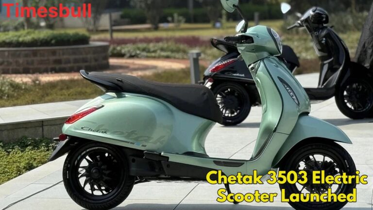 Bajaj Launches Cheapest Chetak Electric Scooter – Check Price, Specs, and Features