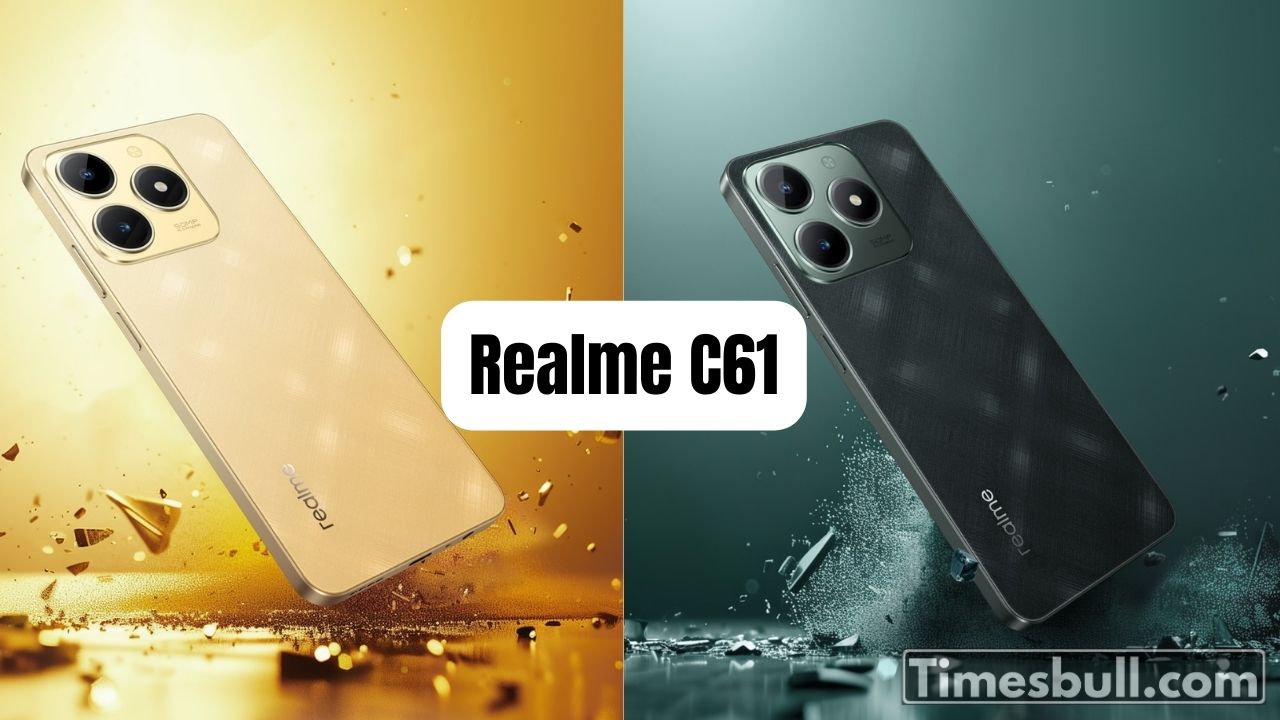 Realme C61: Smooth Display