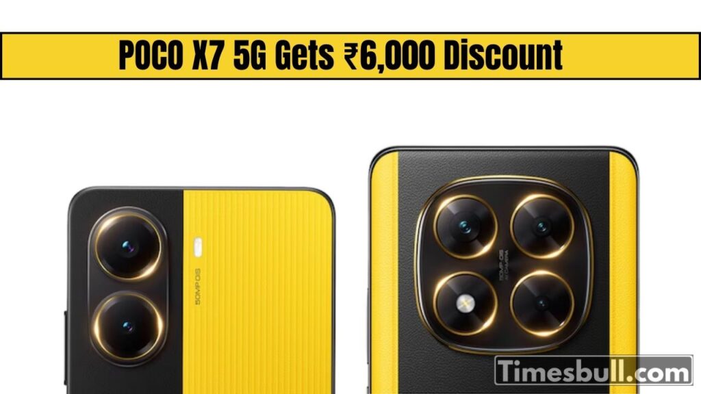 POCO X7 5G Gets ₹6,000 Discount: Stylish 5G Phone Now Available at ₹18,999 on Flipkart