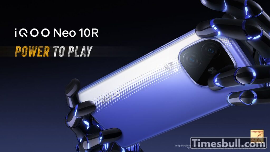 iQOO Neo 10R 5G Available at 16% Off: Snapdragon 8s Gen 3, 6400mAh Battery & 90FPS Gaming