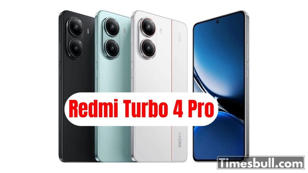 Redmi Turbo 4 Pro Leaks: Snapdragon 8s Gen 4, 7550mAh Battery, 90W Charging, Launch Soon