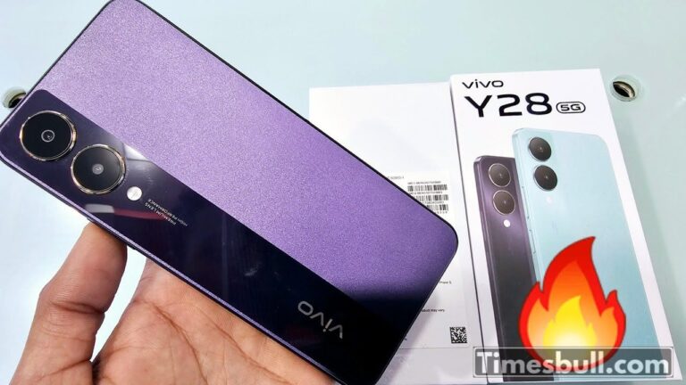 Vivo Y28 5G: Fast Connectivity with 5000mAh Battery & 128GB ROM at an Affordable Price!
