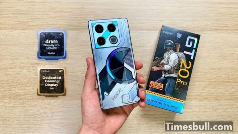 Infinix GT 20 Pro: Gaming Beast with 144Hz AMOLED Display and 108MP Camera at a Low Price