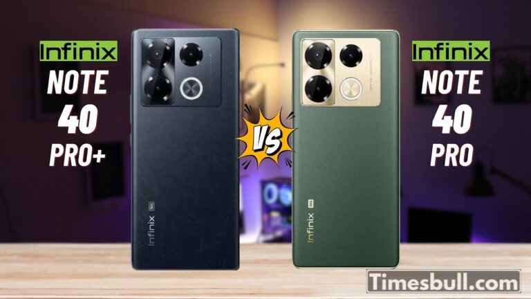Infinix Note 40 Pro+ 5G vs Infinix Note 40 Pro 5G: Which 5G Smartphone Should You Choose?