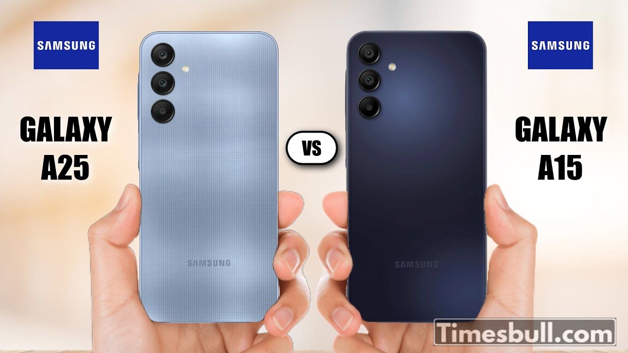 Samsung Galaxy A25 5G vs...