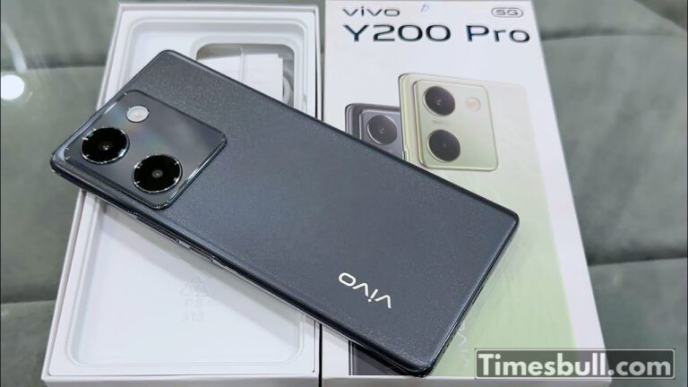 Vivo Y200 5G: Stylish Design with Fast 5G Connectivity and 128GB ROM at a Budget Price