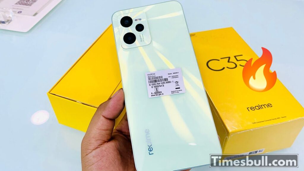 Realme C35: Future-Proof Design with 256GB ROM and 50MP Camera at a Budget Price